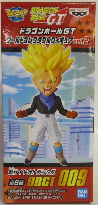 Bandai Spirits Wcf ドラゴンボール Vol 2 ドラゴンボールgt 超サイヤ人 トランクス まんだらけ Mandarake