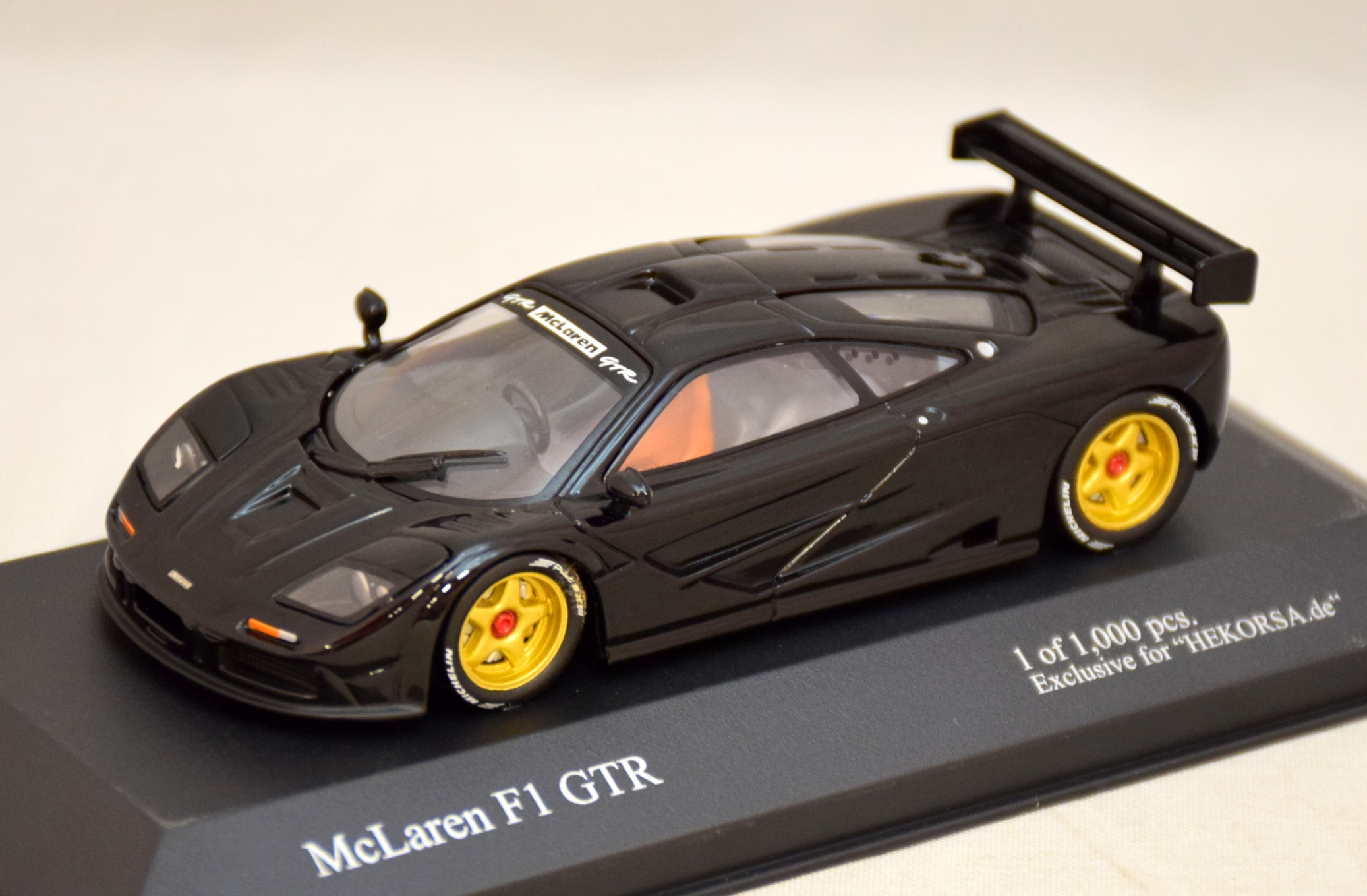 ixo MODELS 1/43 HEKORSA Custom McLaren F1 GTR Black | Mandarake