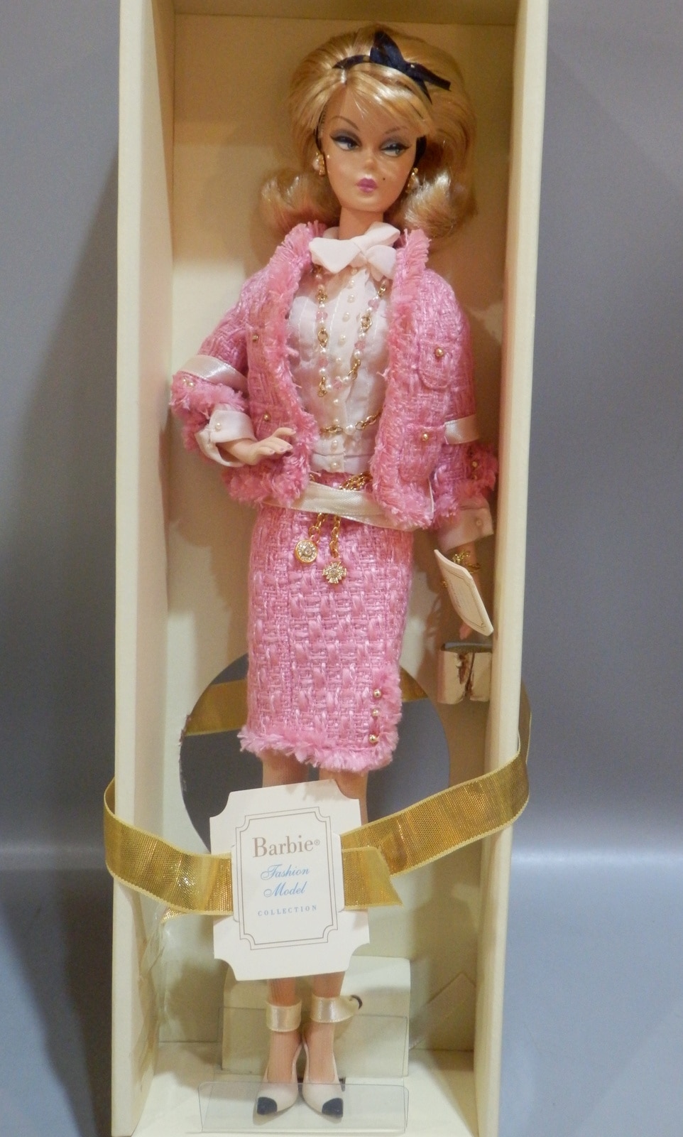 Preferably pink 2024 silkstone barbie