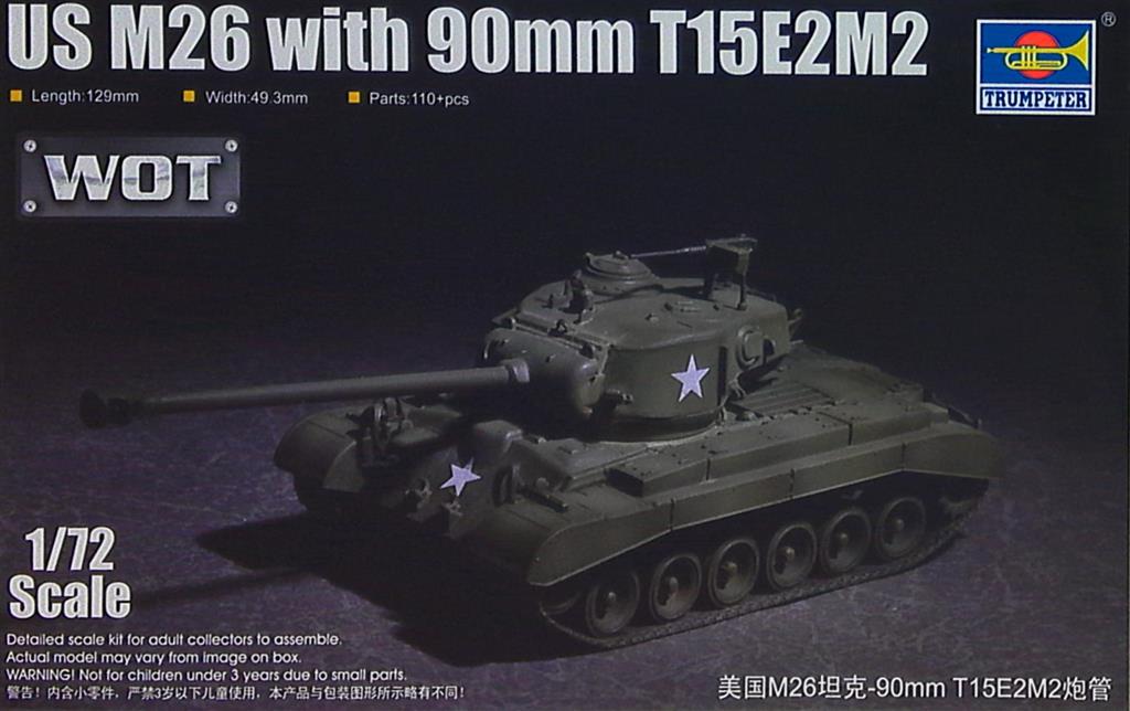 Trumpeter 1 72 アメリカ軍 M26 スーパーパーシング まんだらけ Mandarake