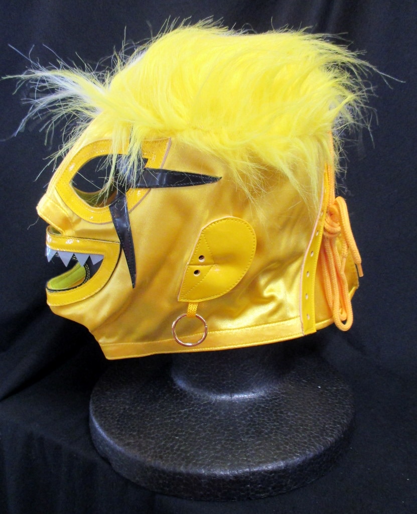 カレーマン 試合用 マスク プロレスマスク - スポーツ
