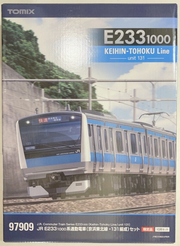 TOMIX Nゲージ JR E233-1000系 通勤電車 (京浜東北線・131編成) セット