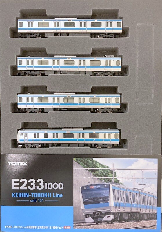 TOMIX Nゲージ JR E233-1000系 通勤電車 (京浜東北線・131編成) セット