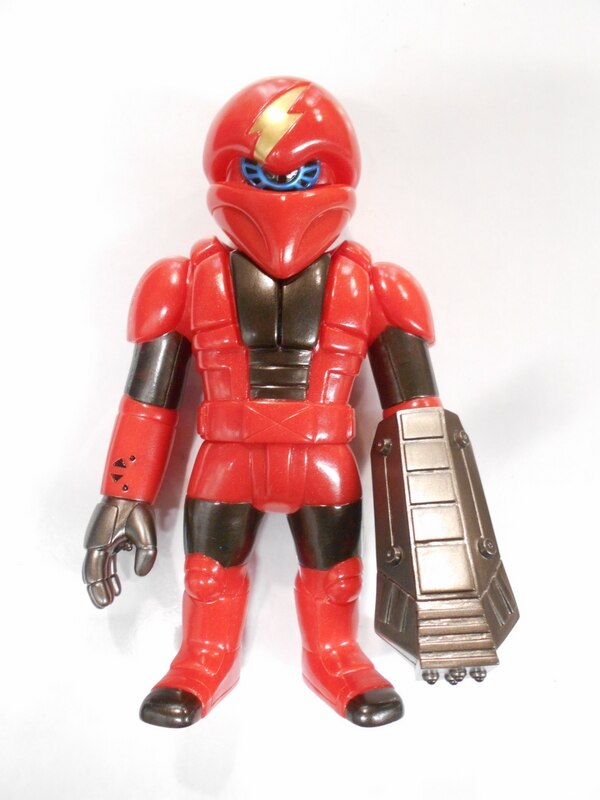 REALHEAD Leiden red molding / Gun meta / forehead / gold / blue eyes