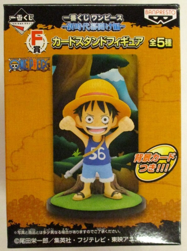 Banpresto Ichiban Kuji One Piece New Era Beginning Edited By F Prize Luffy Card Stand Figure Mandarake Online Shop