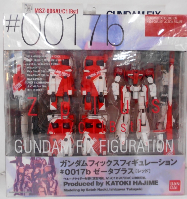 バンダイ GFF ガンダムセンチネル MSZ-006A1/C1ゼータプラス レッド