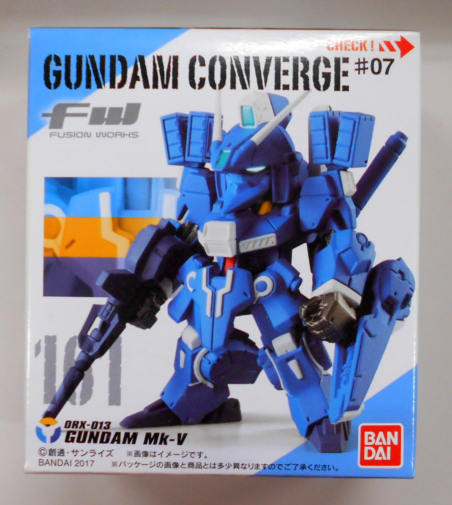 まんだらけ通販 バンダイ Fw Gundam Converge 07 ガンダムmk V 161 グランドカオスからの出品