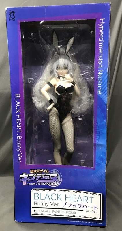 FREEing 超次元ゲイム ネプテューヌ ブラックハート バニーVer. PVC