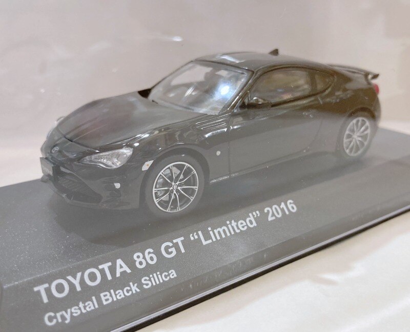 京商 1/43 トヨタ 86 GT-Limited 2016 (クリスタルブラックシリカ) 03895CBK