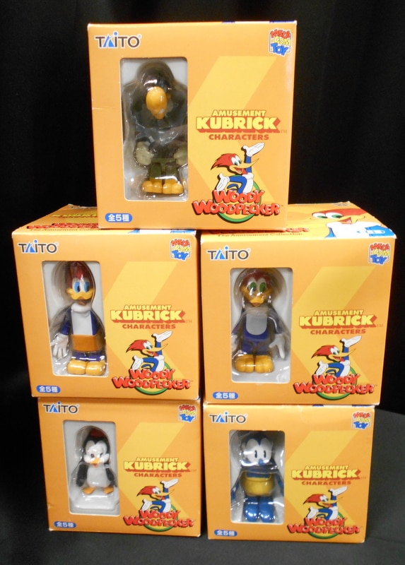 TAITO AMUSEMENT MEDEICOMTOY Kubrick CHARACTERS WOODY WOODPECKER