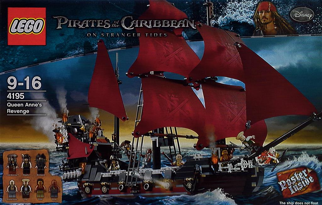 Lego Piratesofthecaribbeanpoc アン王女の復讐号 4195 まんだらけ Mandarake