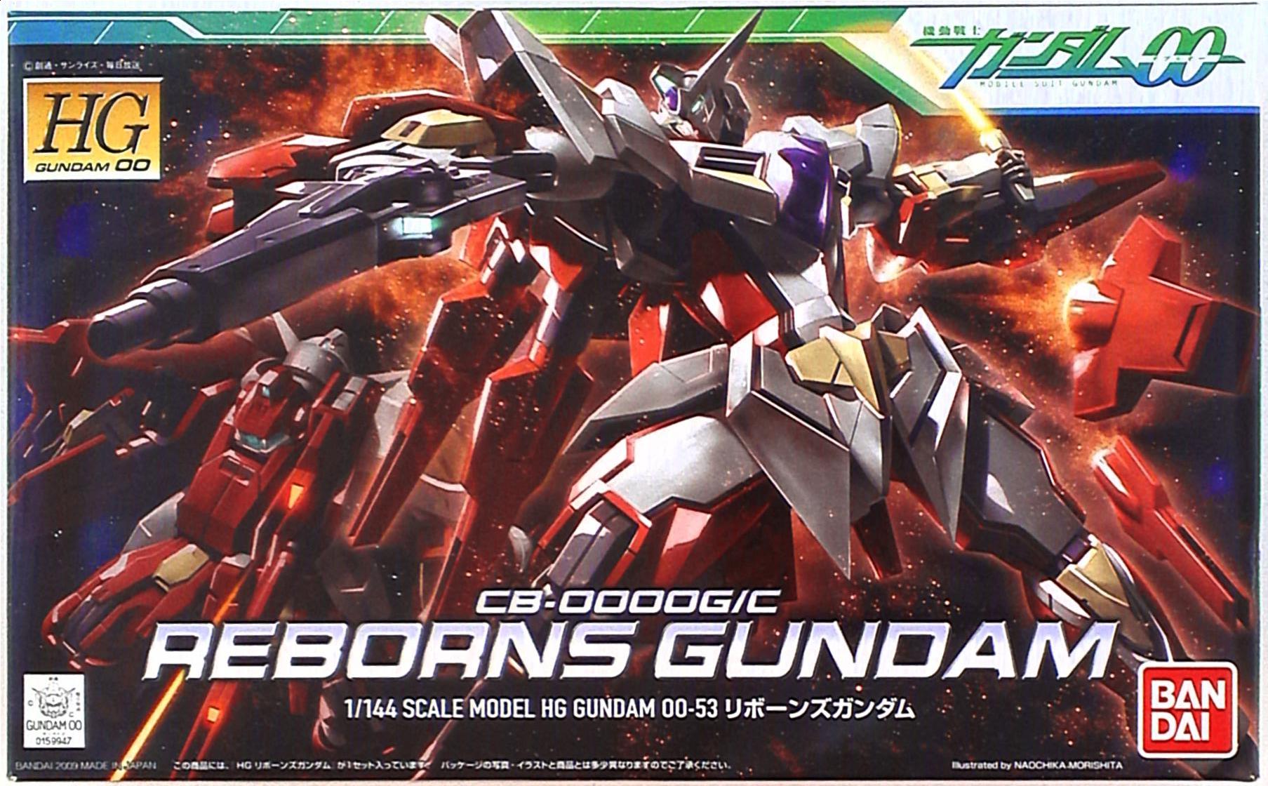 バンダイ 機動戦士ガンダム00 HG/ガンダム00 CB-0000G/Cリボーンズ