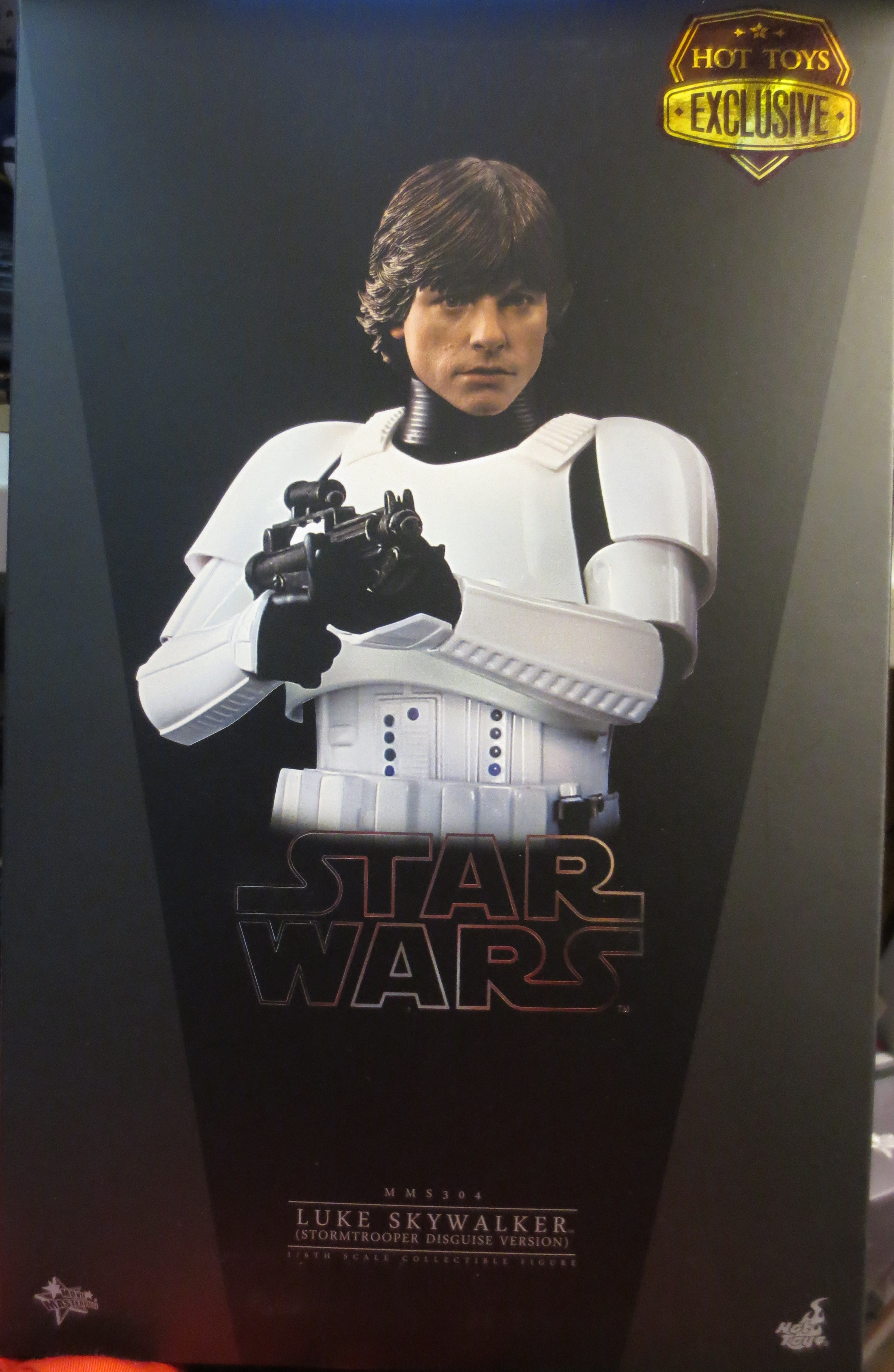 Hottoys Movie Masterpiece Star Wars Mms304 ルーク スカイウォーカー ストームトルーパー変装ver Luke Skywalker Stormtrooper Disguise まんだらけ Mandarake