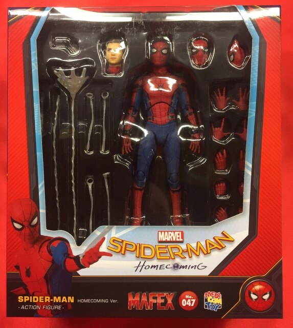 spider man homecoming mafex