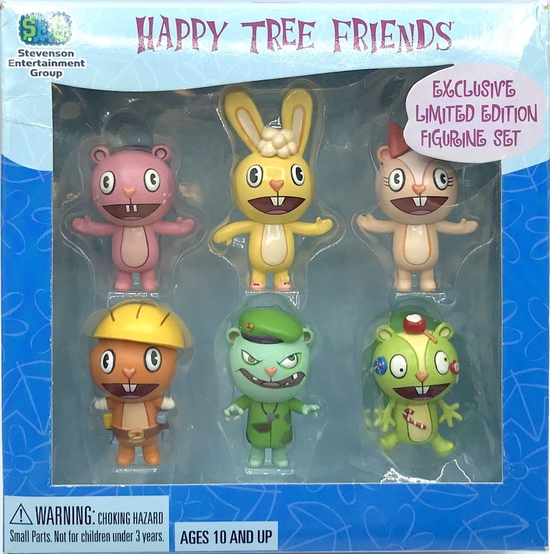HAPPY TREE FRIENDS フィギュア 3点セット