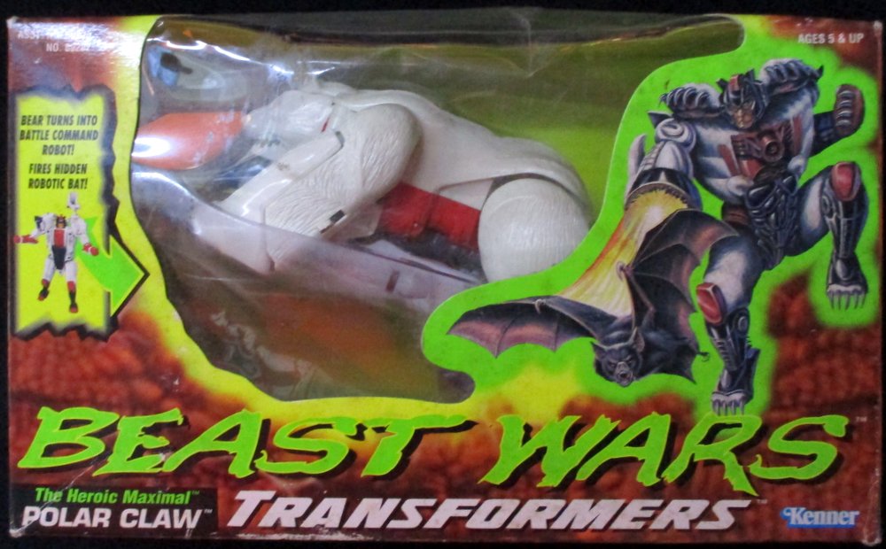 Kenner Transformers Beast Wars TF / BW POLAR CLAW / Porakuro / BW