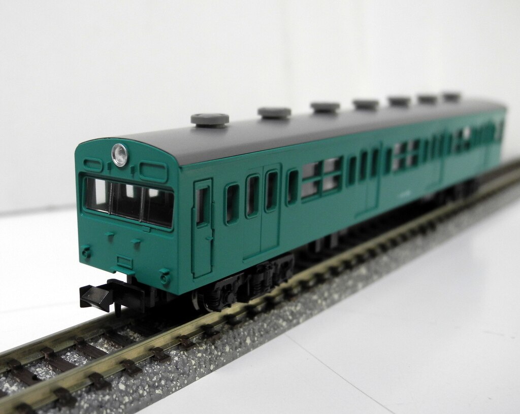 Nゲージ/KATO 通勤電車103系 KOKUDEN-005 エメラルドグリーン 3両 