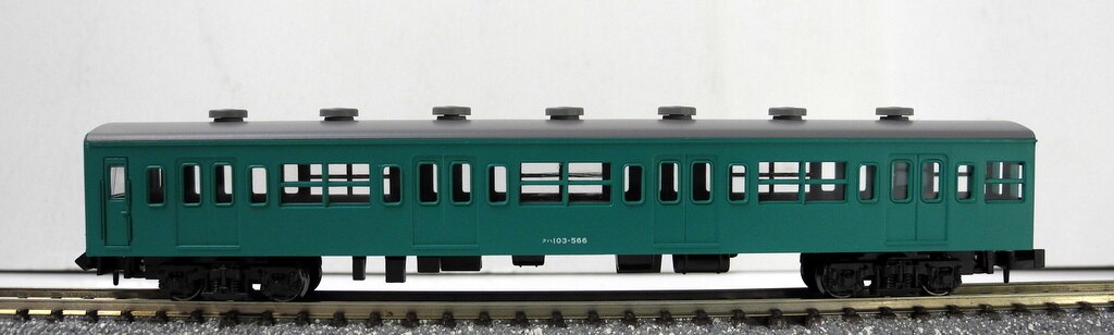 品質一番の KATO Nゲージ 通勤電車103系 KOKUDEN-005 エメラルド 3両 