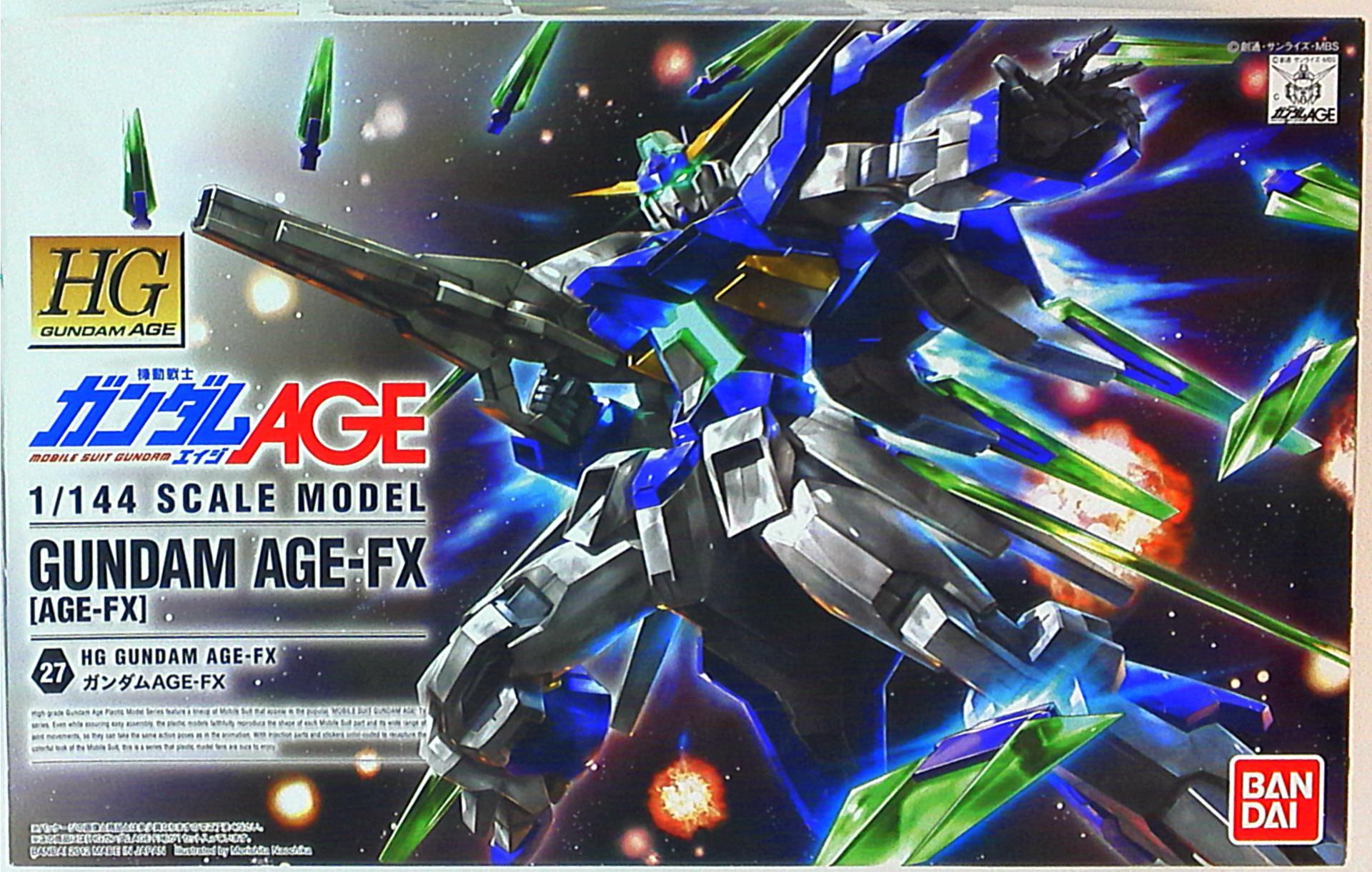 Bandai Hg Gundam Age Gundam Age Fx 1 144 Mandarake Online Shop