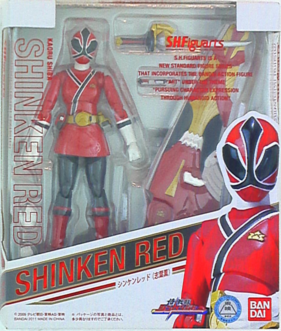 Bandai SHFiguarts Shinken Red Kaoru Shiba 4543112704016 Samurai Sentai for sale online