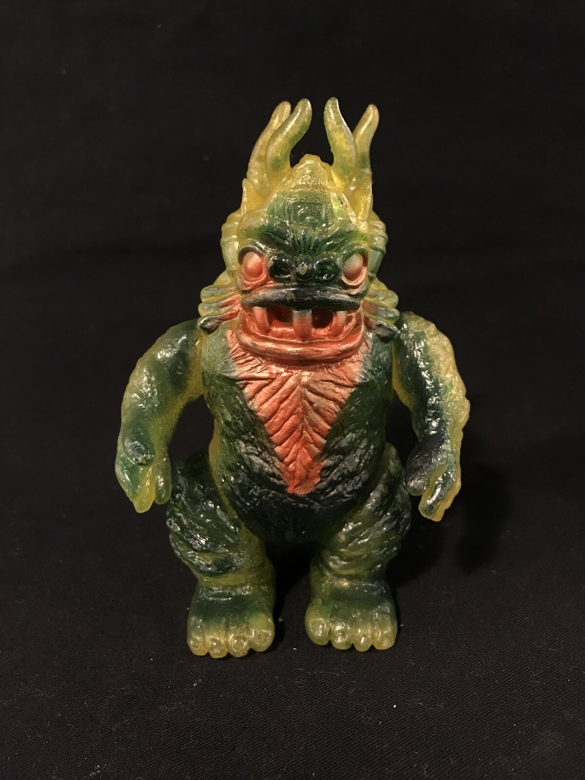 当時もの稀少品!】ポピー キングザウルス ソフビ ミクラス