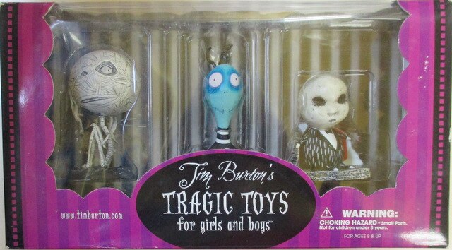 おもちゃ/ぬいぐるみティム・バートン TRAGIC  RAGIC TOYS 3体セット