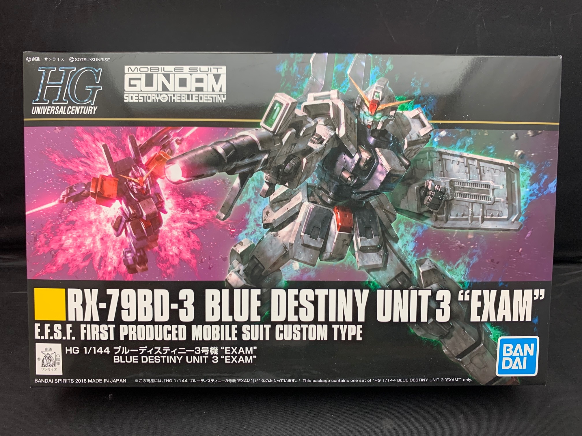 Bandai Spirits Hguc 機動戦士ガンダム外伝 The Blue Destiny ブルーディスティニー3号機 Exam Blue Destiny Unit 3 Exam まんだらけ Mandarake