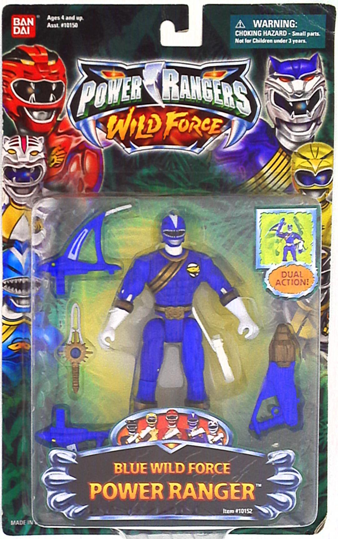 BANDAI PR/WILD FORCE BLUE WILD POWER RANGER 10152 | MANDARAKE 在线商店