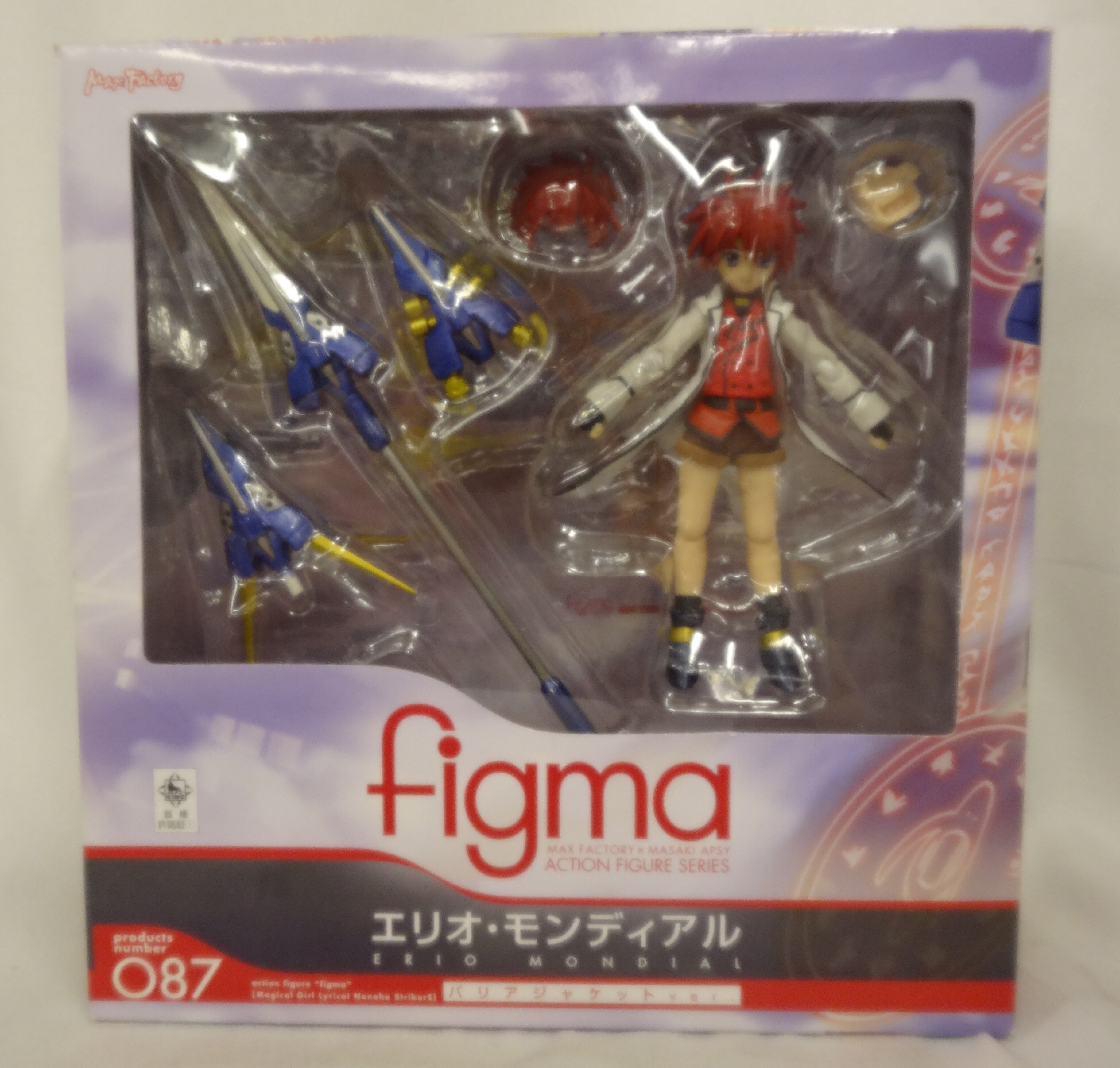 Maxfactory Figma 魔法少女リリカルなのはstrikers エリオ モンディアル バリアジャケット Ver 87 まんだらけ Mandarake