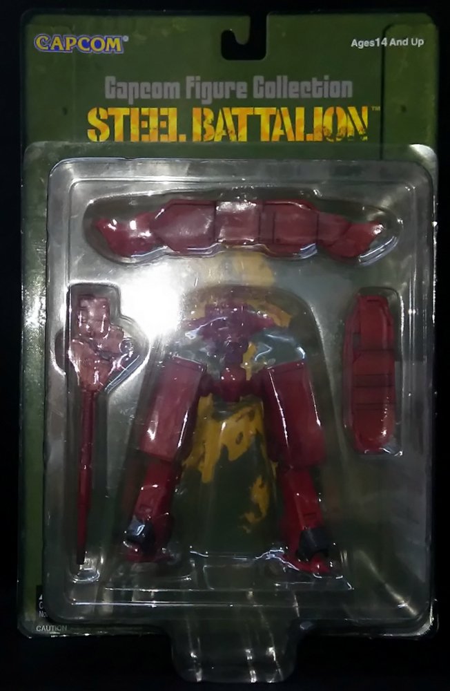 やまと 海外版カプコンフィギュアコレクション/鉄騎(STEEL BATALLION) ビッツ/赤