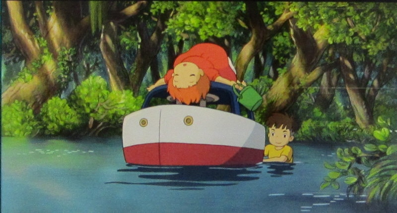 Manmayuto Orchestra, Mitaka Ghibli Museum Ponyo (Studio Ghibli) [Sosuke  pressing the pop pop boat] film BOOKMARKS | Mandarake Online Shop