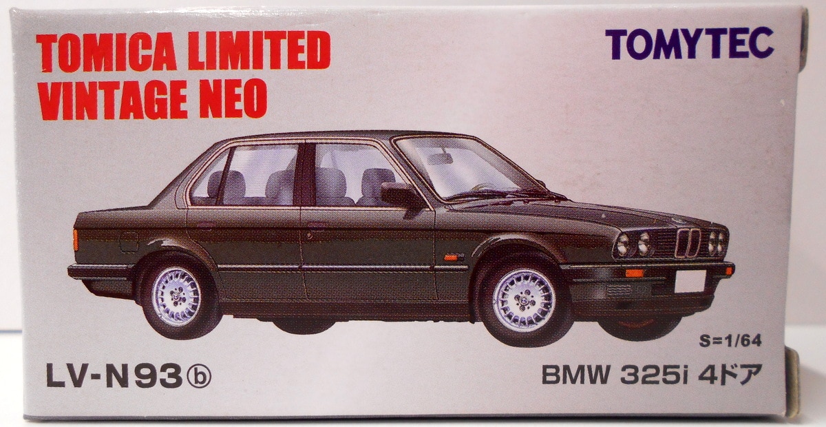 トミーテック TOMICA LIMITED VINTAGE NEO BMW 325i 4ドア(黒) LVN93b