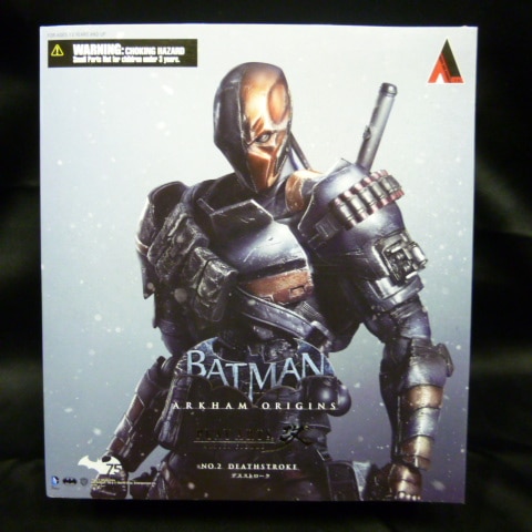 スクウェア エニックス Play Arts改 バットマン アーカムオリジンズ No 2 デスストローク No 2 Deathstroke Mandarake Online Shop