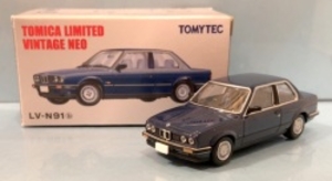 TOMICA LIMITED VINTAGE NEO BMW 318i 2ドア(青) LV-N91b