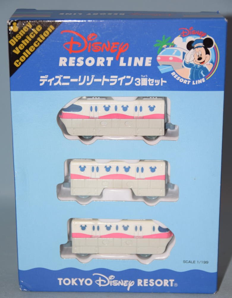 タカラトミー トミカdisney Vehicle Collection リゾートライン3両セット ピンクライン まんだらけ Mandarake