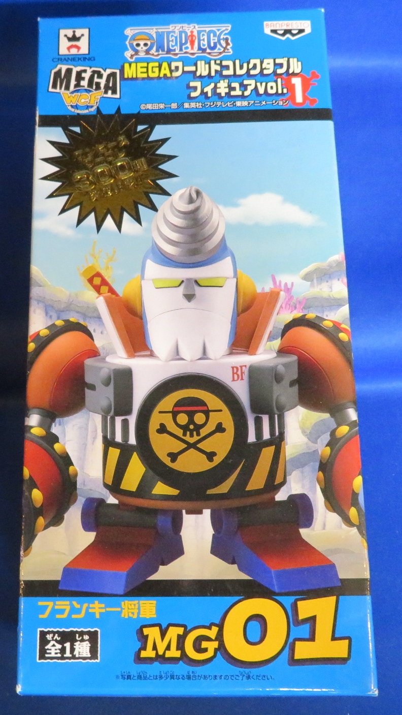 バンプレスト Wcf ワンピース Megaワールドコレクタブルフィギュア Vol 1 Mg01 フランキー将軍 まんだらけ Mandarake