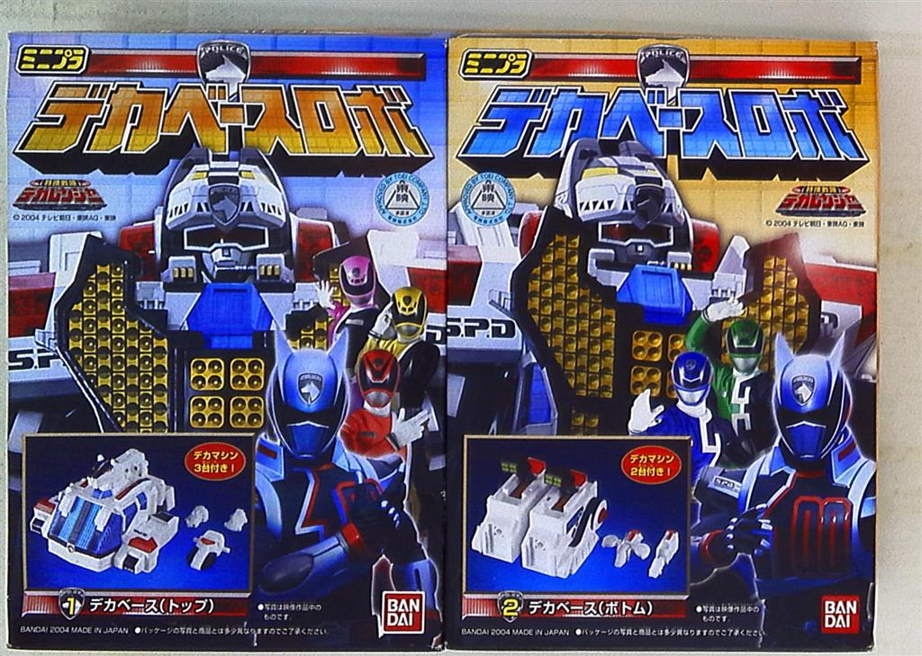 新品 バンダイ ミニプラ 特捜戦隊デカレンジャー デカベースロボ 新品 バンダイ ミニプラ 特捜戦隊デカレンジャー デカベースロボ