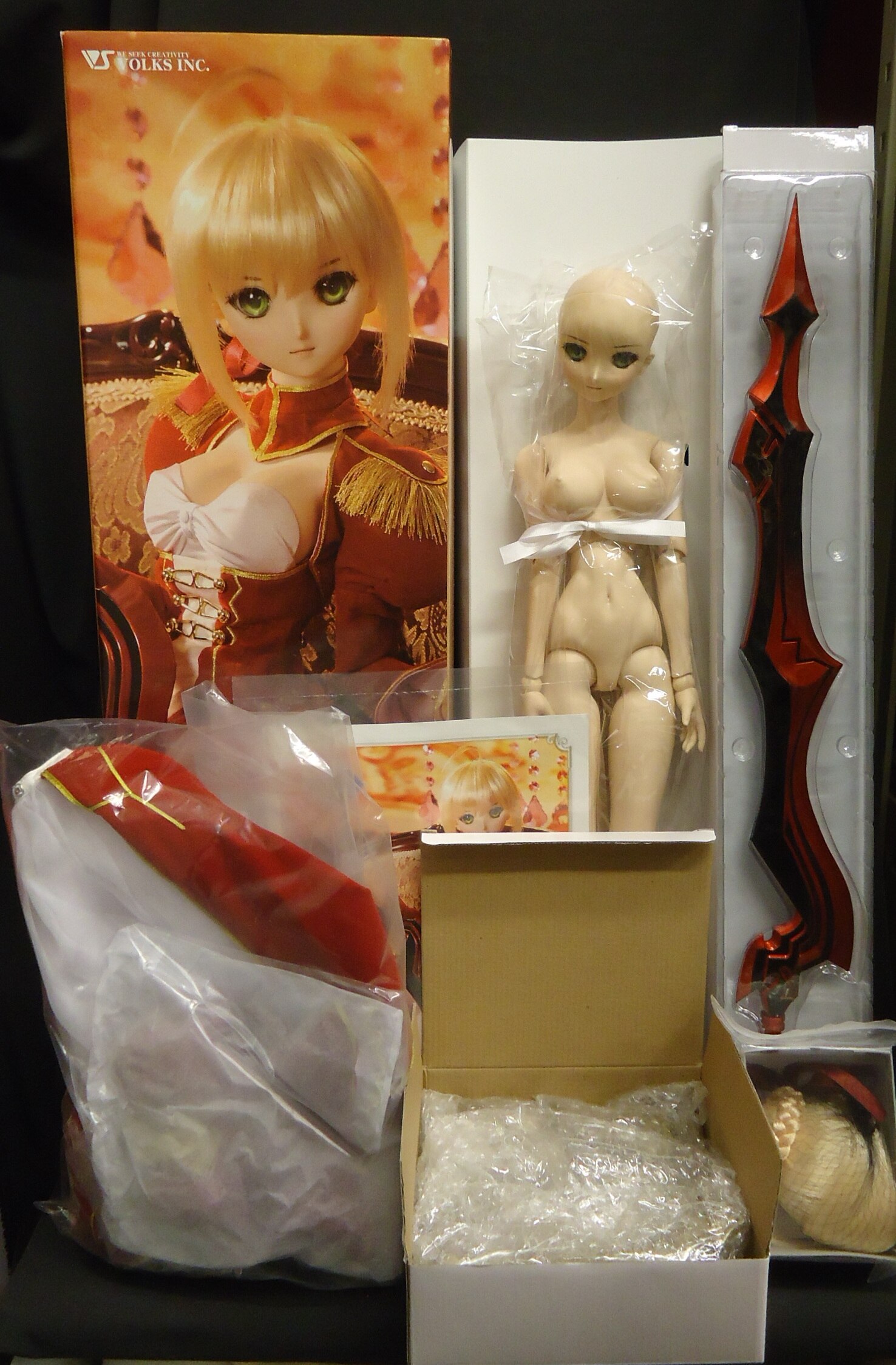 volks dd fate / extra saber extra