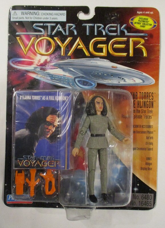 star trek klingon action figures