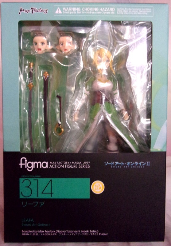 GOODSMILE ONLINE SHOP限定特典付属 figma(フィグマ) 314 リーファ ソードアート・オンラインII 完成品 可動フィギュア マックスファクトリー