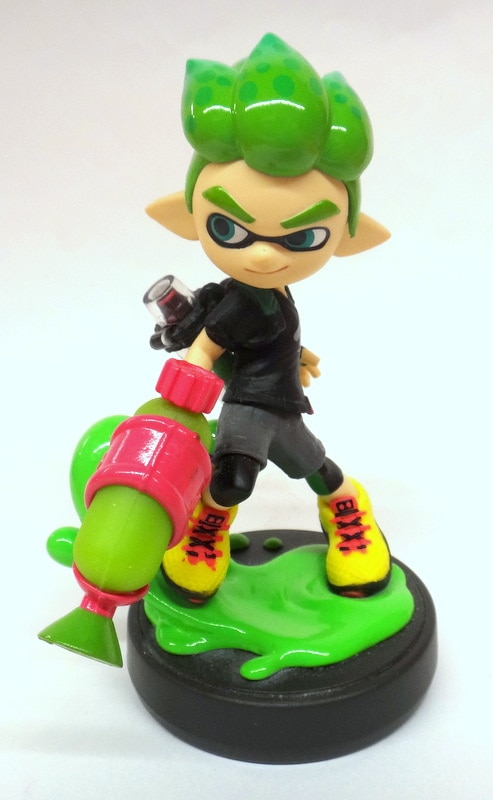 任天堂 Amiibo スプラトゥーンシリーズ ボーイ ネオングリーン まんだらけ Mandarake