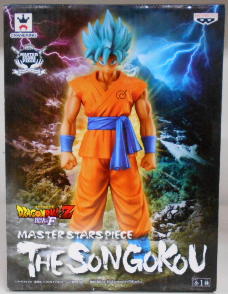 まんだらけ通販 バンプレスト Master Stars Piece ドラゴンボールz 復活のf 超サイヤ人ゴッド超サイヤ人 孫悟空 札幌店からの出品