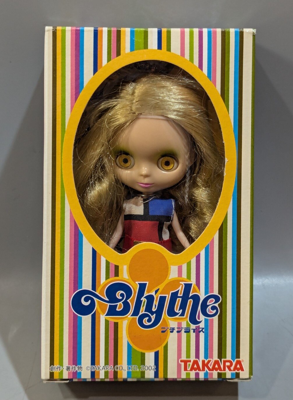 タカラBlythe ブライス人形 初期型モンドリアン 新品未開封ドール TAKARA