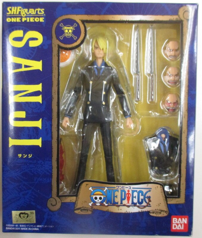 バンダイ S H Figuarts ワンピース サンジ 追加パーツ ニヤリ顔 付き Sanji With Additional Parts まんだらけ Mandarake