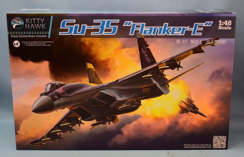 キティホーク　1/48 Su-35 フランカ―E キティホーク 1/48 Su-35 フランカ―E