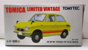 TOMICA LIMITED VINTAGE スズキ フロンテ SS360 (黄) LV-88b