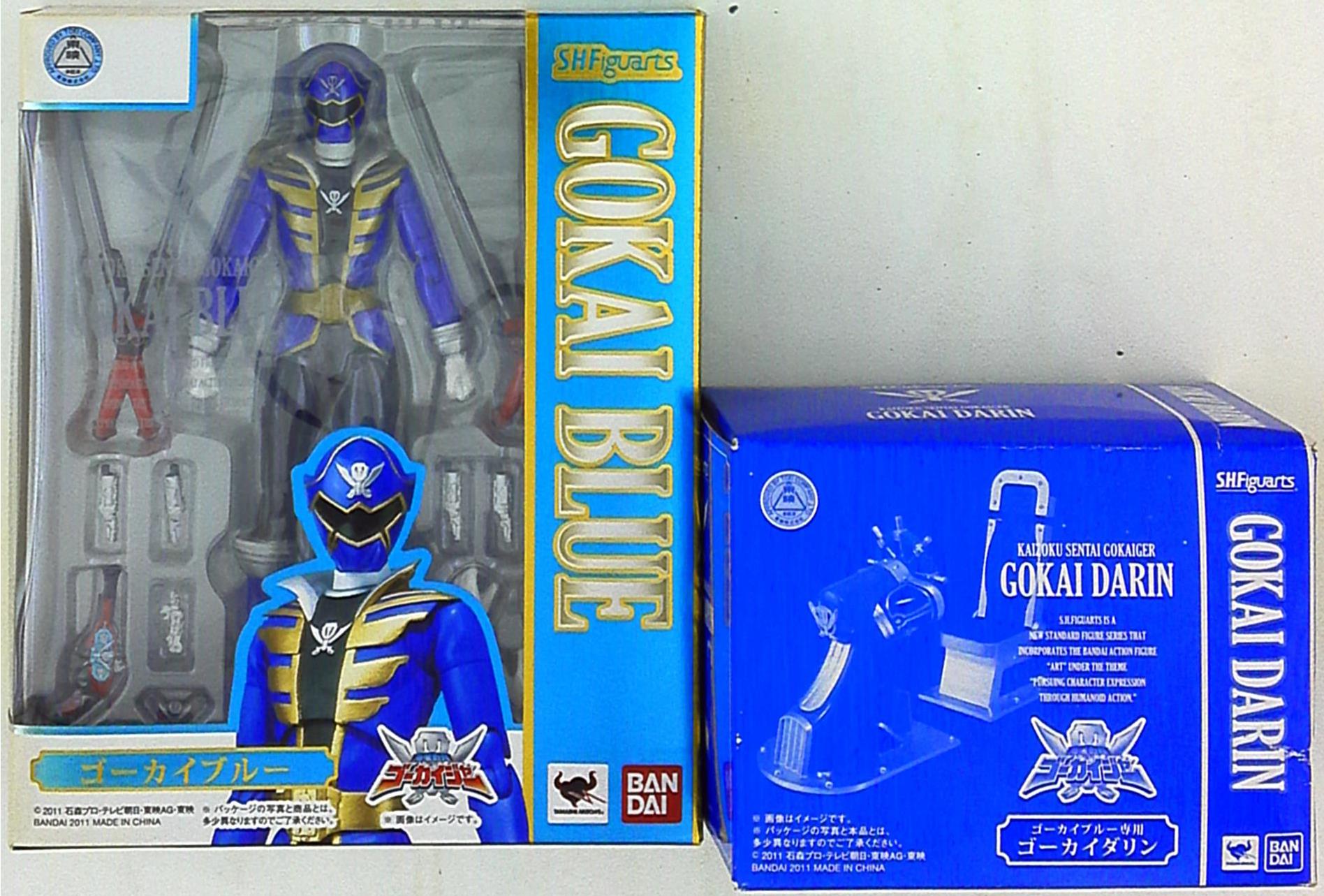 バンダイ S.H.Figuarts 海賊戦隊ゴーカイジャー ゴーカイブルー ゴーカイダリン付 | まんだらけ Mandarake