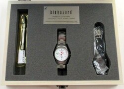 A wrist watch/biohazard 