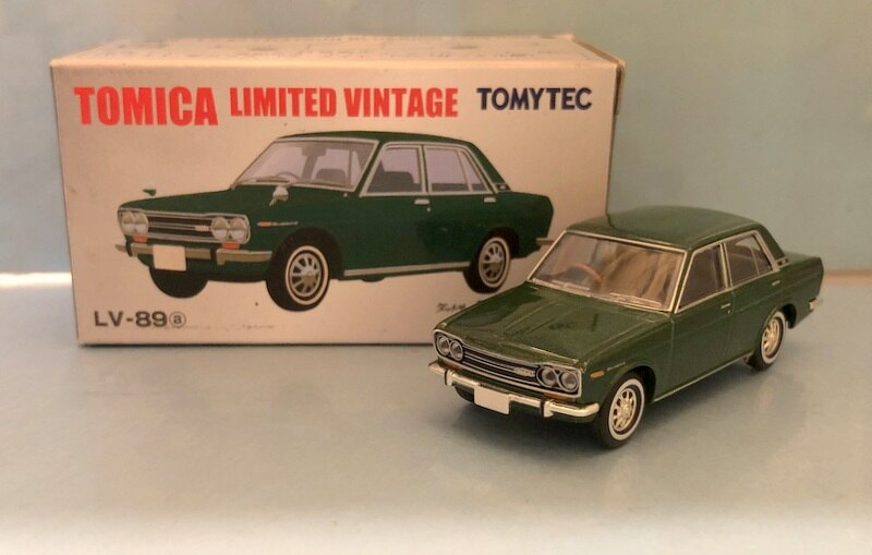 Tomytec Lv 89a Tomica Limited Vintage Datsun Bluebird 1600sss 68 Model Year Green Mandarake Online Shop