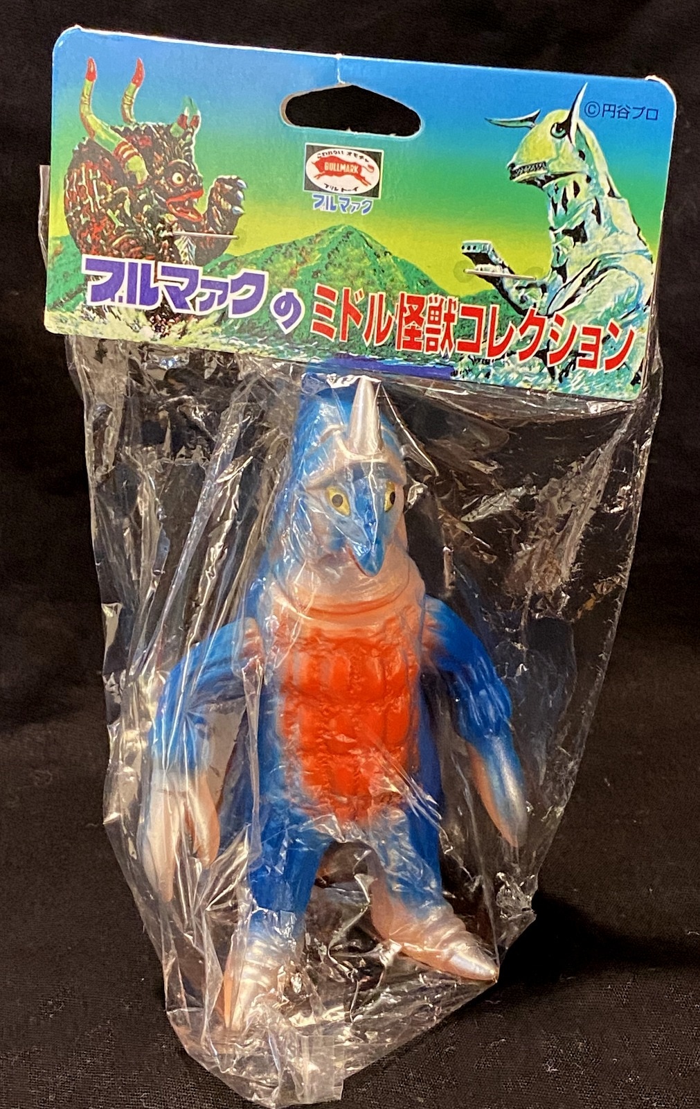 B-CLUB 新・復刻版怪獣シリーズ ホタルンガ/ミドルサイズ(肌成型/青赤 